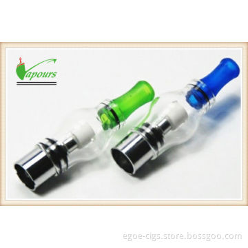 Portable Wax Vaporizer E Cigarette Atomizer 600 Puffs Globe Glass